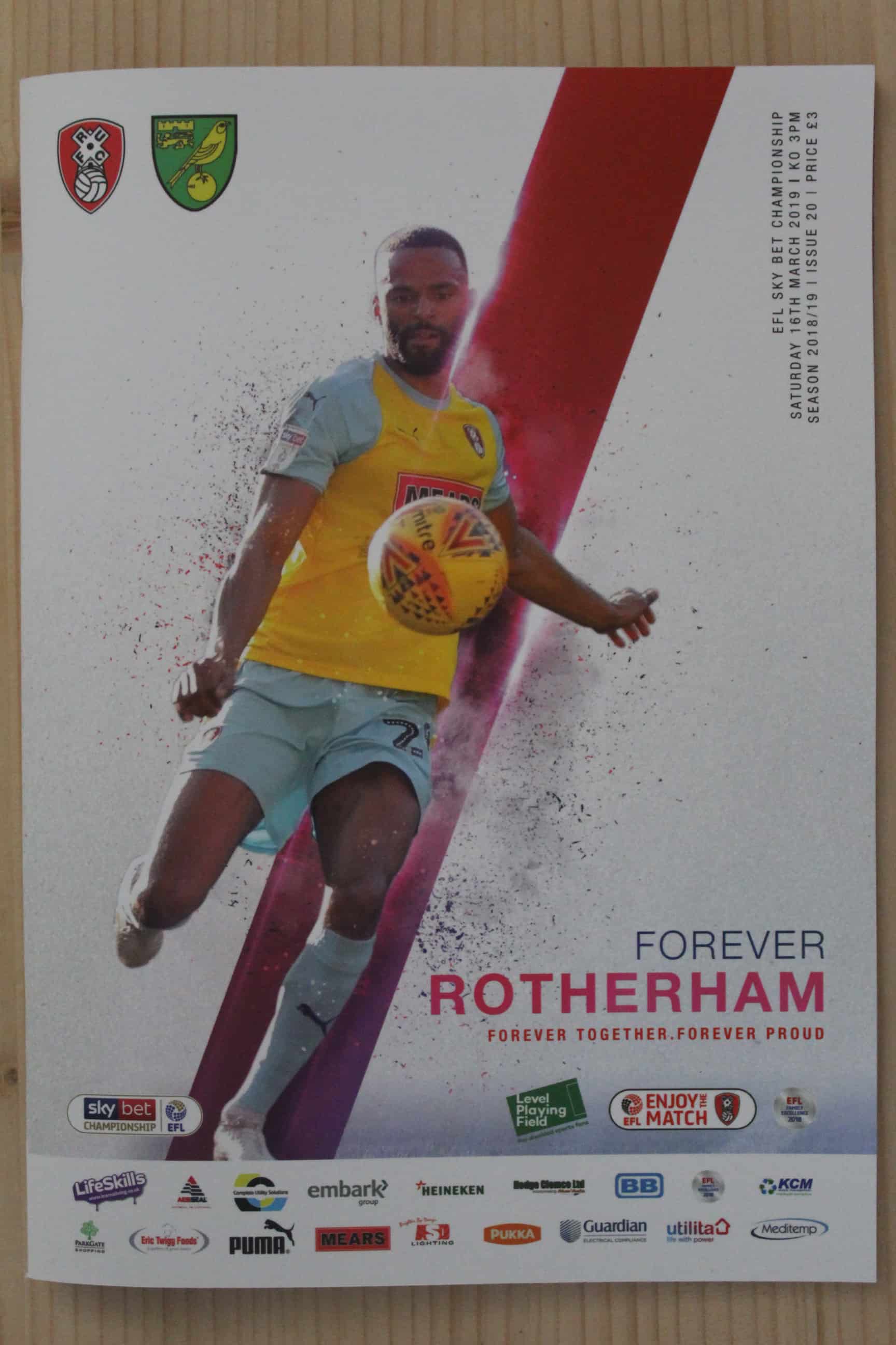 Rotherham United FC v Norwich City FC